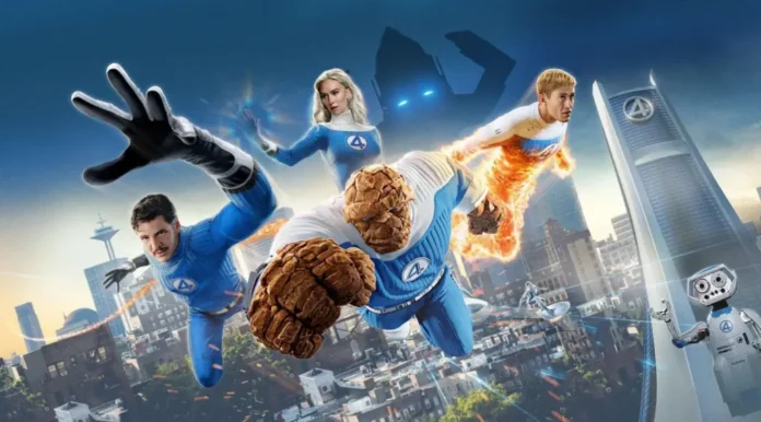 Il poster del film I Fantastici 4 - Gli Inizi.