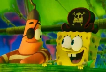 La spugna Spongebob nel film SpongeBob – Un’avventura da Pirati.