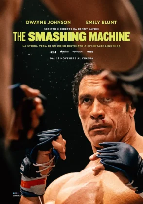 Il poster del film The Smashing Machine.