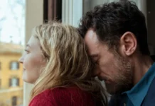 Alba Rohrwacher ed Elio Germano nel film Tre ciotole.