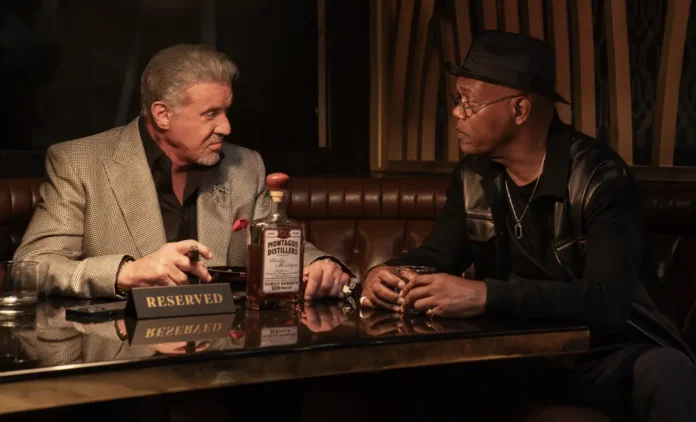 Sylvester Stallone e Samuel L. Jackson nella serie Tulsa King.