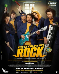 Il poster del film Tutta colpa del rock.