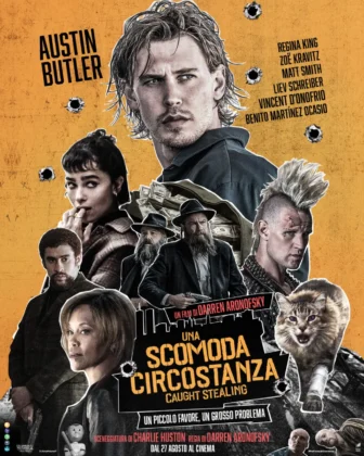 Il poster del film Una scomoda circostanza &ndash; Caught Stealing.