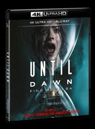 L'edizione home video del film Until Dawn.