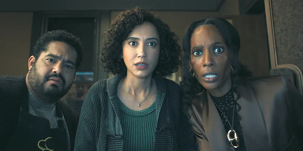 Una scena dalla quarta stagione di Upload.