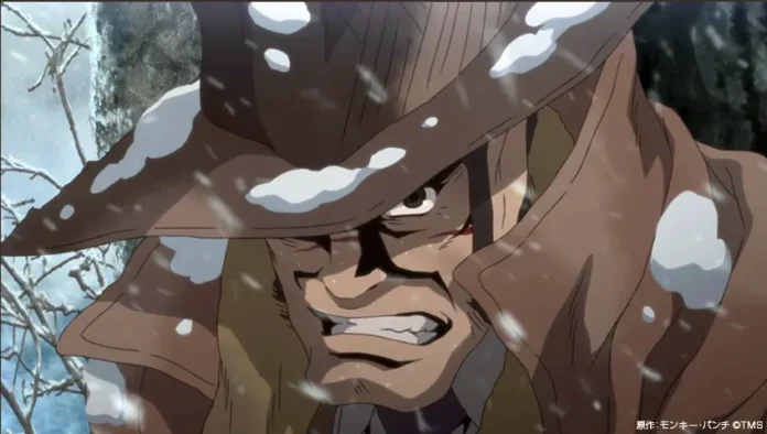 L'ispettore Zenigata nell'anime Lupin The IIIRD - Zenigata e i due Lupin.