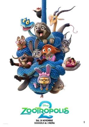 Il nuovo poster di Zootropolis 2.
