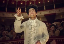 Will Sharpe nella serie Sky Amadeus.