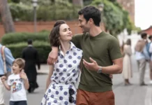 La seconda foto della stagione 5 di Emily Paris.