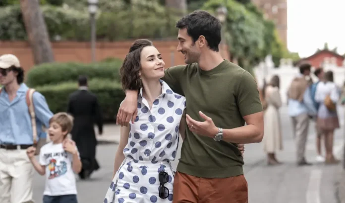 La seconda foto della stagione 5 di Emily Paris.