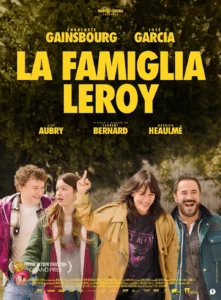 Il poster del film La famiglia Leroy.