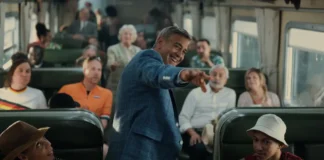 George Clooney nel film Jay Kelly.
