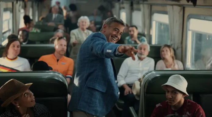 George Clooney nel film Jay Kelly.