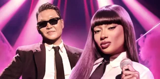 PSY e Megan Thee Stallion nello show Kpopped.