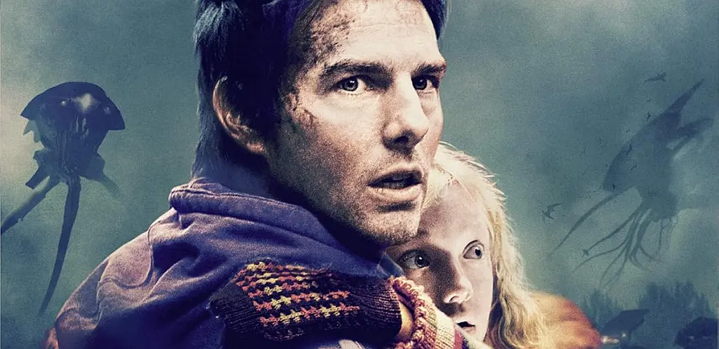 L'illustrazione della versione homevideo del film La guerra dei mondi.