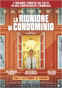Il poster del film La riunione di condominio.