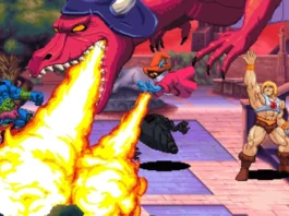 Una immagine del gioco He-Man and the Masters of the Universe: Dragon Pearl of Destruction.