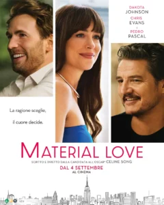 Il poster del film Material Love.