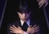 Jenna Ortega nel poster della seconda stagione di Mercoledì.