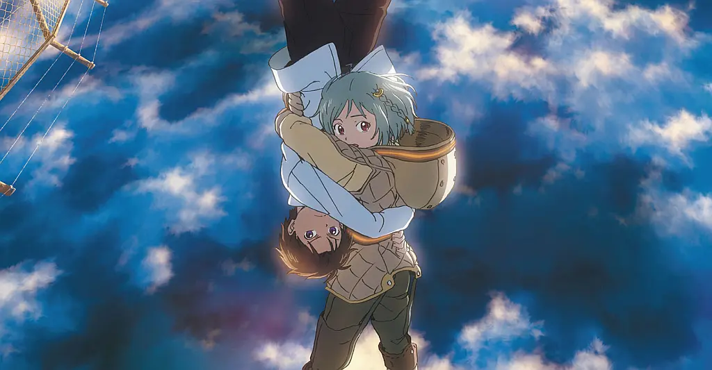 Una scena dal film Patema Sottosopra.