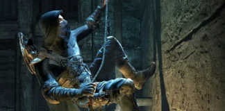 In foto il protagonista del gioco stealth Thief.