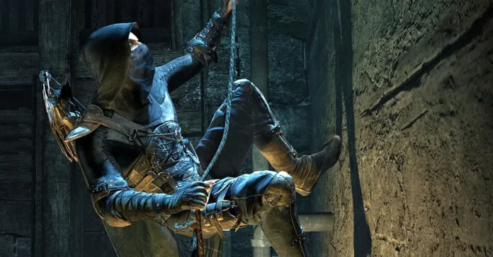 In foto il protagonista del gioco stealth Thief.