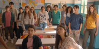 In foto i protagonisti della serie Netflix Riv4li.