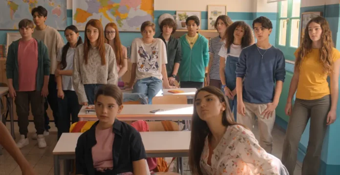 In foto i protagonisti della serie Netflix Riv4li.