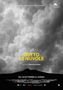 Il poster del film Sotto le nuvole.