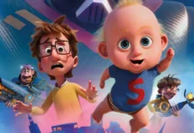 Il poster del film di animazione Super Charlie.