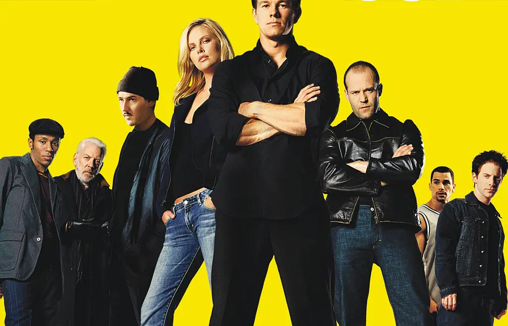 I protagonisti del film The Italian Job.