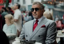 Sylvester Stallone nella terza stagione di Tulsa King.