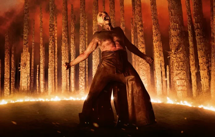 Una creatura dal film 28 Anni Dopo: Il Tempio delle Ossa.