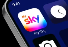 Una immagine dell'app My Sky.