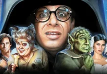 In foto il poster del film Balle Spaziali.