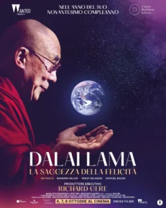 Il poster del documentario Dalai Lama - La saggezza della felicità.