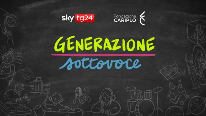 Genrazione.sottovoce.cover Il key visual di Generazione sottovoce.