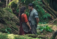 Jessie Buckley e Paul Mescal nel film Hamnet - Nel Nome Del Figlio.