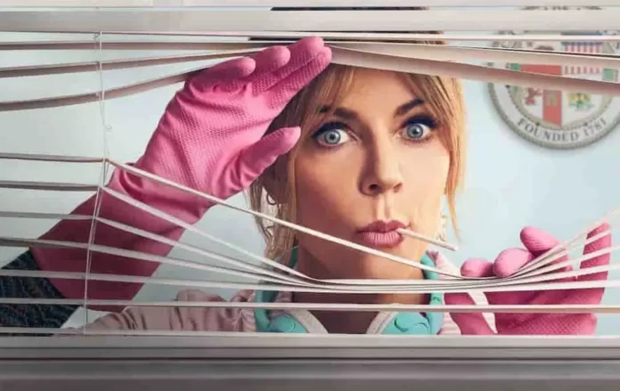 Kaitlin Olson nella key art della serie High Potential.