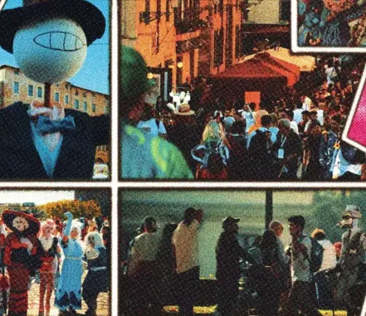 Una immagine tratta dal poster del film I Love Lucca Comics & Games.