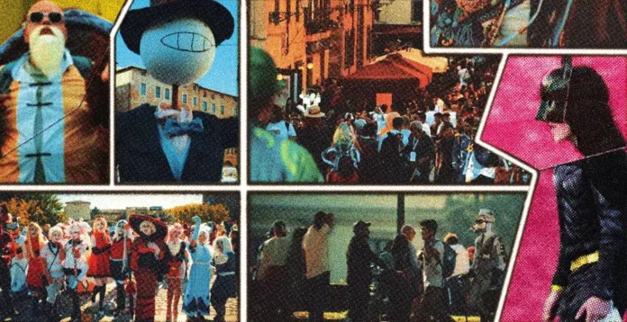 Una immagine tratta dal poster del film I Love Lucca Comics & Games.