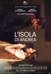 Il nuovo poster del film L'isola di Andrea.