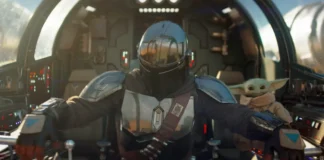 Pedro Pascal nel film Star Wars: The Mandalorian and Grogu.