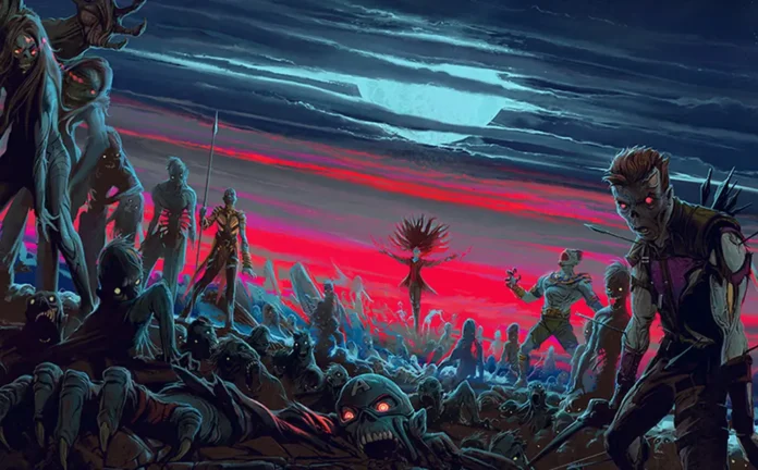 Una immagine della locandina della serie Marvel Zombies.