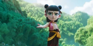 In foto la protagonista del film Ne Zha – L'ascesa del guerriero di fuoco.