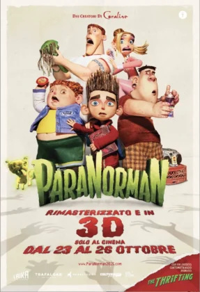 Il poster della versione rimasterizzata del film Paranorman.