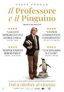 Il poster del film Il professore e il pinguino.
