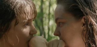 Jara Sofija Ostan e Mina Švajger nel film La ragazza del coro.