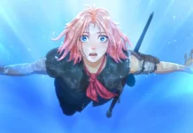 Una scena dal film di animazione Scarlet.