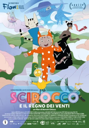 Il poster del film Scirocco e il regno dei venti.